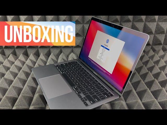 MacBook Air 13 inch Apple M1 Chip with 8‑Core CPU and 7‑Core GPU256GB Storage Unboxing