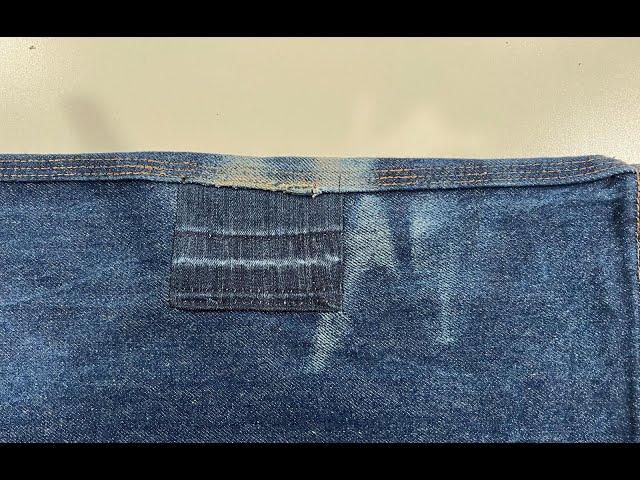 Cómo reparar jeans de forma fácil un roto o con agujero ,