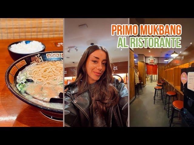 "Ti sei sentita sicura a viaggiare da sola a New York?" | Mukbang ramen 