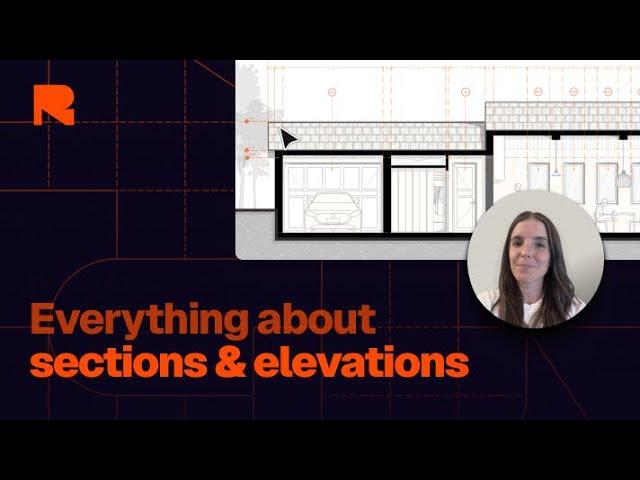 How to draw sections & elevations in Rayon