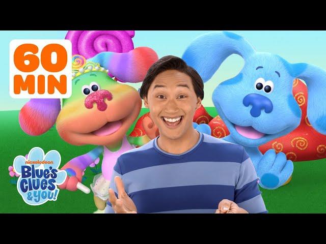 Blue's Adventures, Skidoos and Clues with Friends!  w/ Josh | 60 Minutes | Blue's Clues & You!