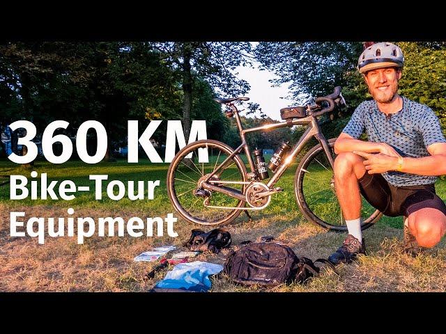 360KM Gravel-Bike-Tour unter 24H: Equipment und Ausrüstung