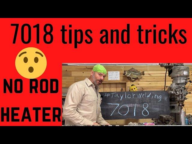 How to Weld 7018 welding rod tips and tricks.