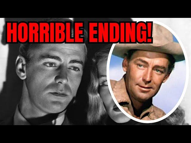 The TRAGIC death of Alan Ladd!