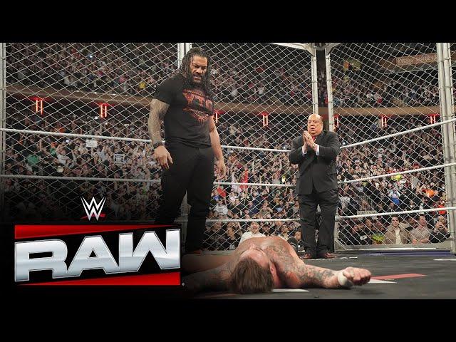 Roman Reigns spears CM Punk in front of Paul Heyman: Raw highlights, March 10, 2025