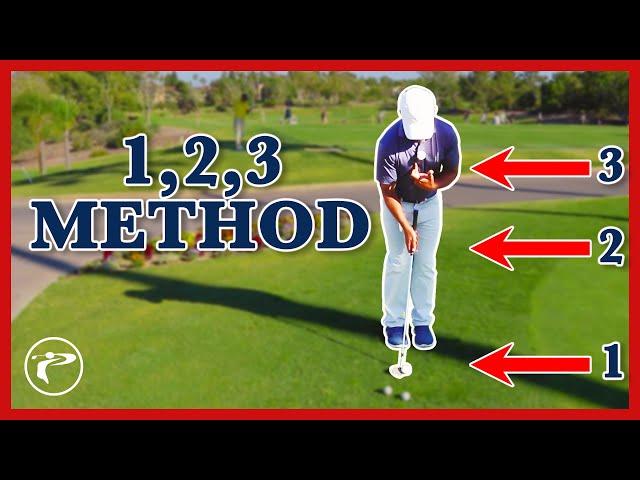 Golf Chipping Technique - 123 Method