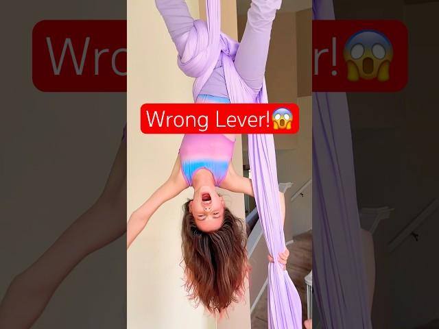 WRONG LEVER!