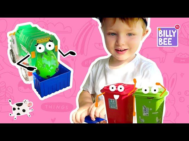 The Ultimate Toddler Garbage Truck Adventure | Slimy and Squishy Garbage Truck Fun. Yay, Playtime!