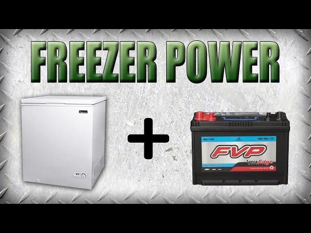 How Long Can You Run a Chest Freezer on a Battery?