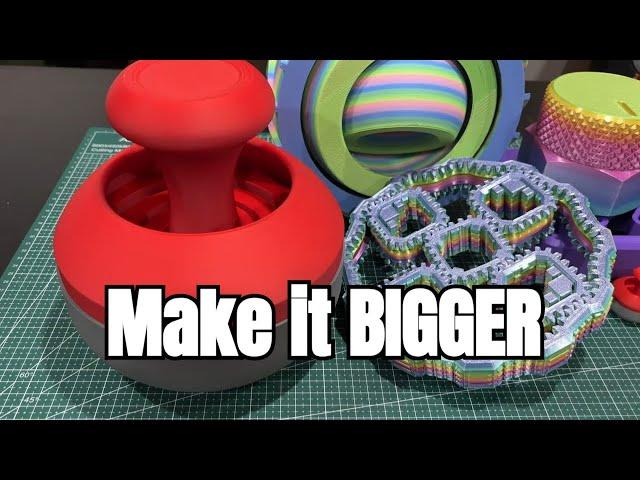 Escaping Monotony: Printing Huge Fidget Toys