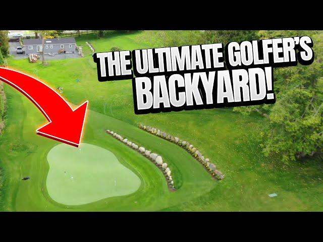 The Ultimate Golfer's Backyard....DIY Putting Green Installation!