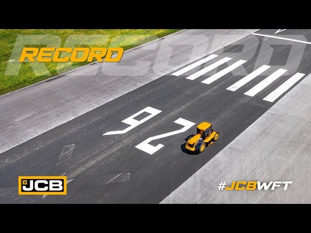 Record - JCB WFT Fastrac, the World's Fastest Tractor