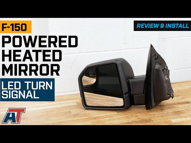 2015-2018 F-150 Powered Heated Mirror with LED Turn Signal Review & Install