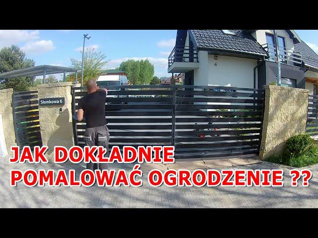 Jak prawidłowo pomalować od nowa ogrodzenie?