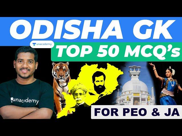 PEO Exam 2023 | Odisha GK for PEO | Bibhuti Bhusan Swain | Unacademy Live - OPSC