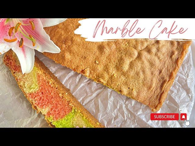 Marble Cake Recipe I Moist and Fluffy Marble Cake I Perfect Cake Recipe