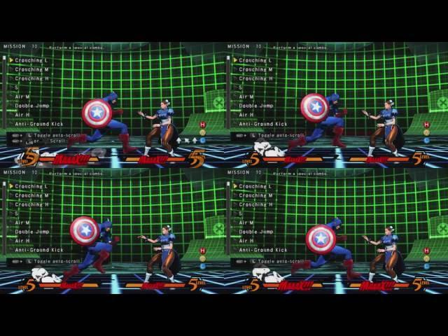 UMvC3 - How combo speed effects hitstun