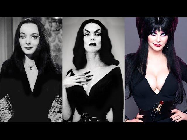 Morticia, Vampira & Elvira