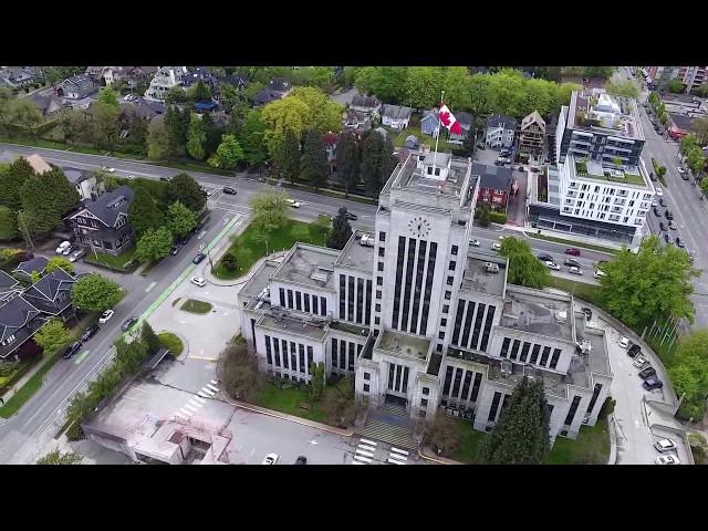 Vancouver City Hall 360' Panorama Amazing Droneage