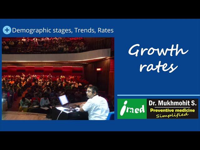 Demography rates and stages