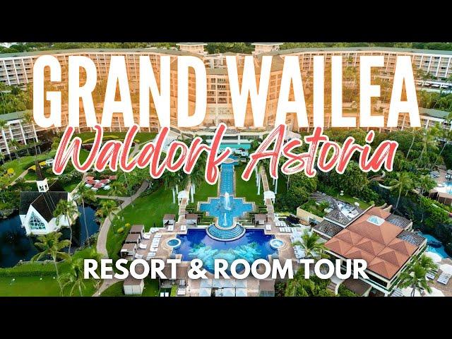 Grand Wailea Maui, a Waldorf Astoria Resort | Hotel and Remodeled Room Tour | NYE 2024