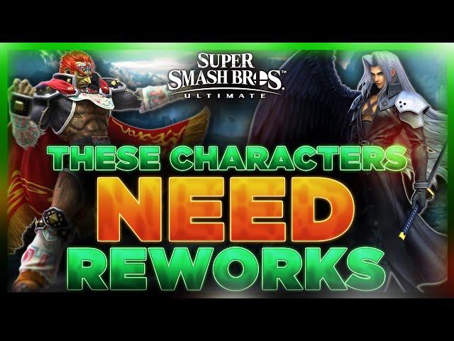 Top 5 Characters That Need Reworks In The Next Smash Bros Game