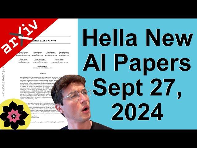 Bulk Skimming New AI Paper Abstracts - Sept 27, 2024