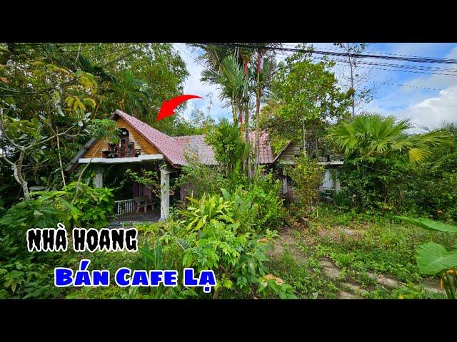 Khám phá ngôi nhà bỏ hoang bán cafe còn nhiều tài sản