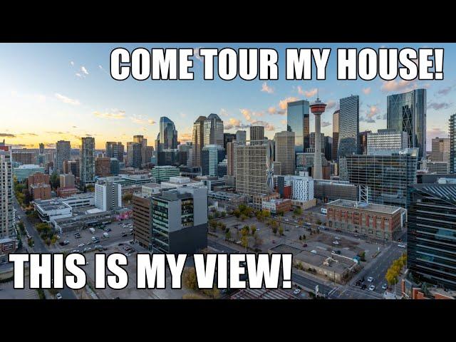 DOWNTOWN CALGARY CONDO TOUR!