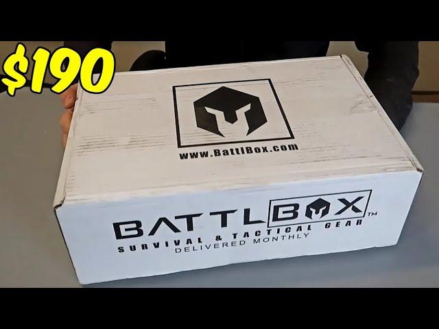 $190 BattlBox Survival Mystery Subscription Box