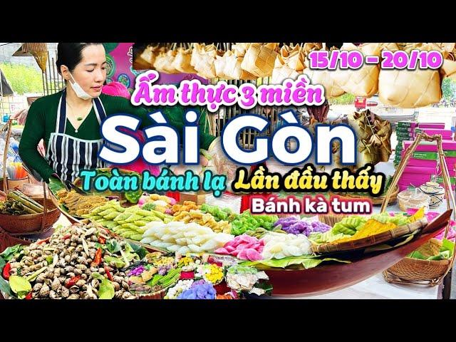 612. Sài Gòn - Bất ngờ với nhiều loại bánh lạ tại lễ hội Bánh dân gian 3 miền hàng ngàn người đến ăn