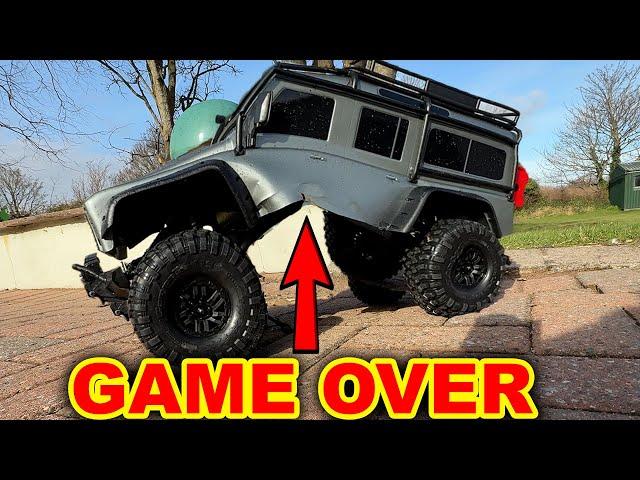 Worst RC Car Wreck EVER? $850 CRASH