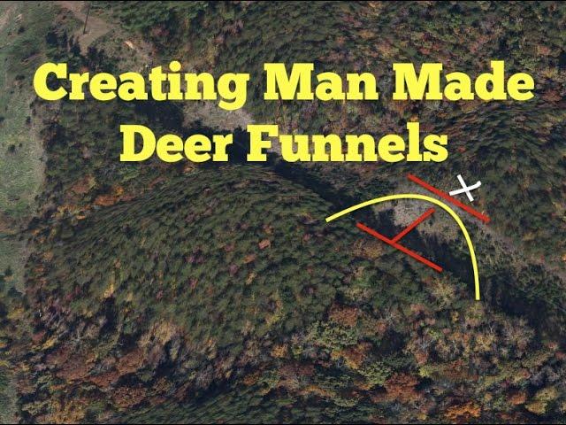 Creating Man Made Deer Funnels