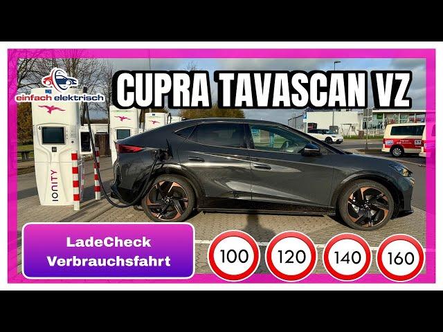 Cupra Tavascan VZ überrascht er in Effizienz & Ladepower⁉️