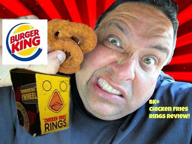 BURGER KING® Chicken Fries Rings REVIEW!