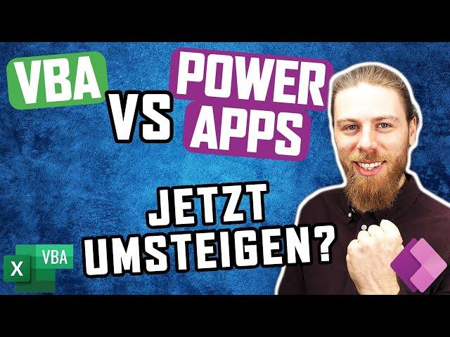 Wird VBA durch Power Apps ersetzt? (...und solltest du wechseln?)