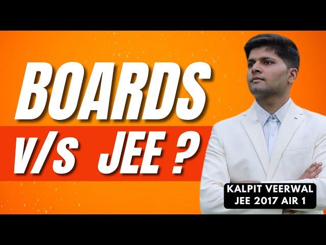 How to Balance 10th Boards with JEE Prep | Kalpit Veerwal