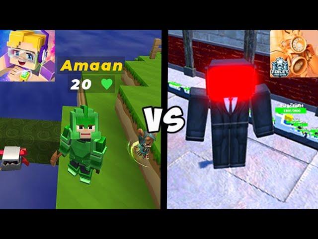 Blockman GO vs Roblox Tower Defense!