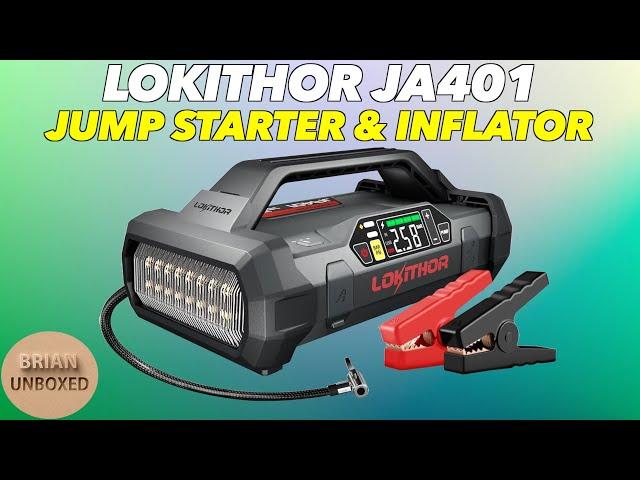 Lokithor JA401 Jump Starter & Air Inflator - Review