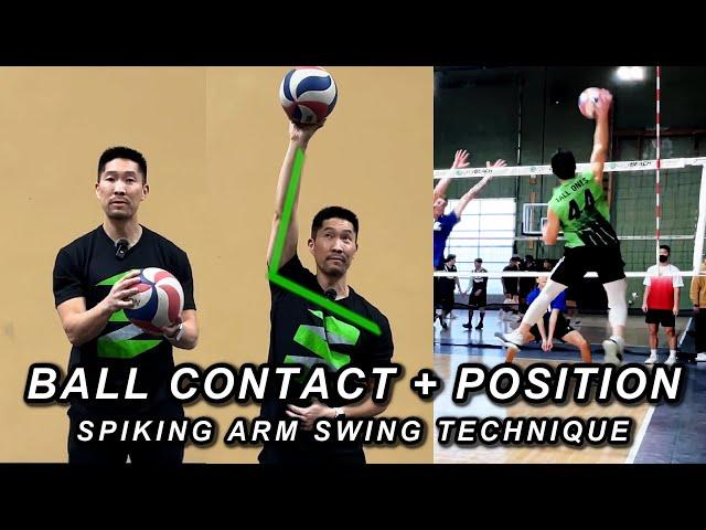 Better Ball Contact + Body Position | Arm Swing Technique (Part 2 of 3)