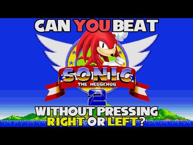 VG Myths - Can You Beat Sonic 2 & Knuckles Without Pressing Right Or Left?