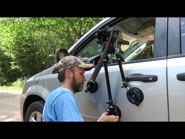 Best Affordable Pro Camera Car Mount|Camtree G-51 DSLR Gripper Suction Cup Review