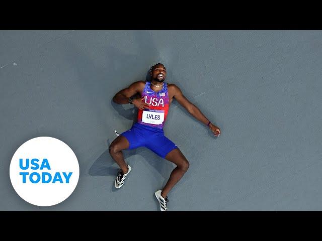 Noah Lyles talks about 200 meter collapse | USA TODAY