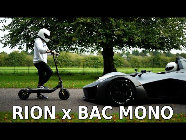 RION x BAC MONO | Two ultralight race machines meet