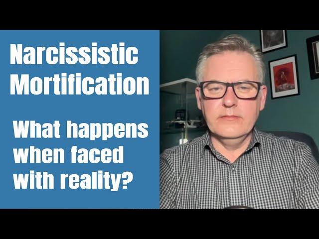 How Narcissists React to Mortification