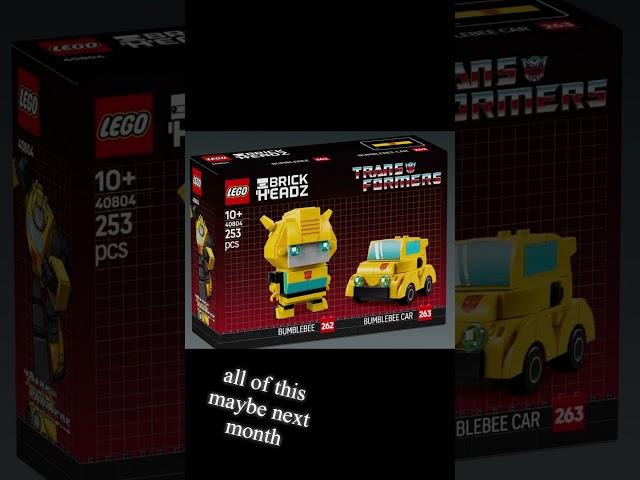 All this legos set maybe I will get them next month only depends  #newlegosets