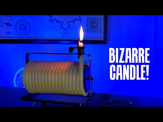 Testing a Bizarre Modern Version of a 17th Century Candle!