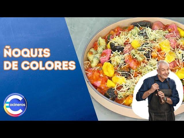 ¡HOY ES 29! Aprendé cómo hacer ÑOQUIS DE COLORES  Cocineros Argentinos