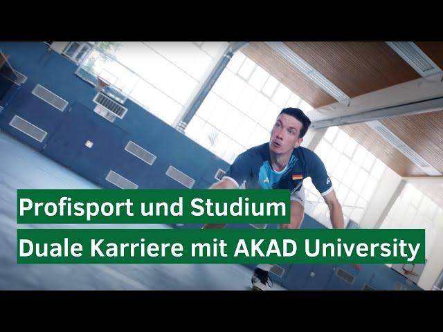 Profisport und Studium - duale Karriere mit AKAD University