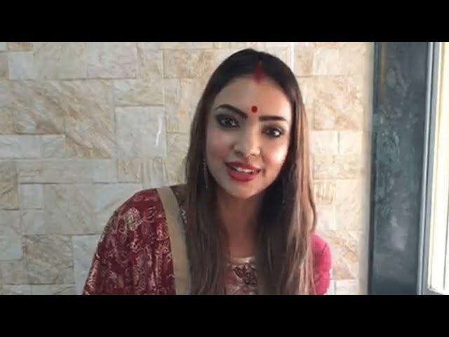 TV Actress Pooja Banerjee is ready for her first Karwa chauth